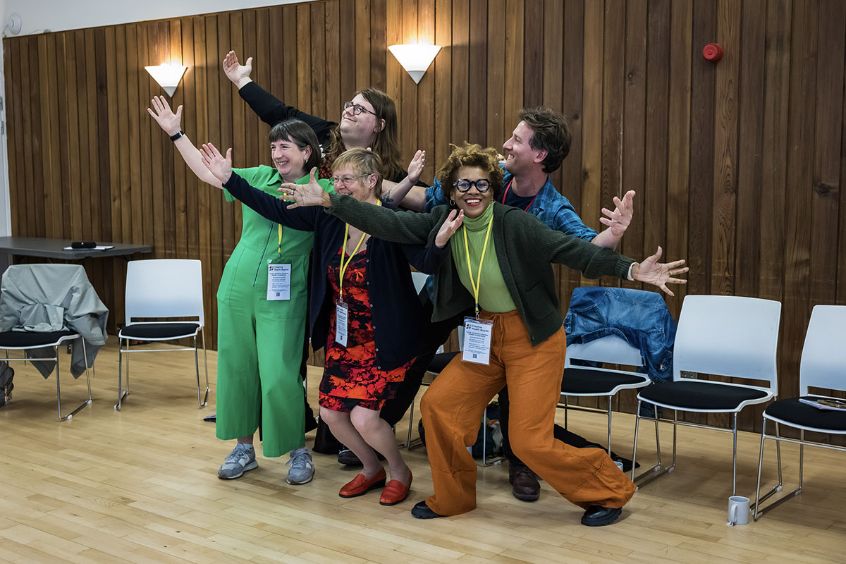People at a conference